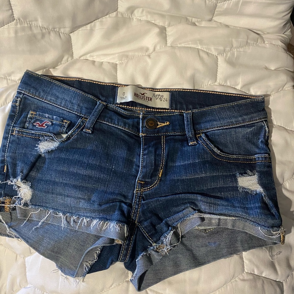 Hollister denim shorts